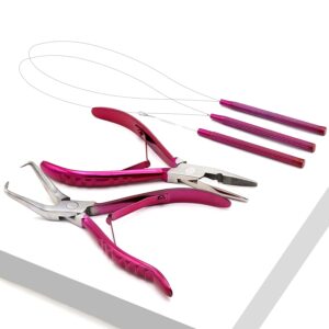 Hair Extension pliers Beading tool kit